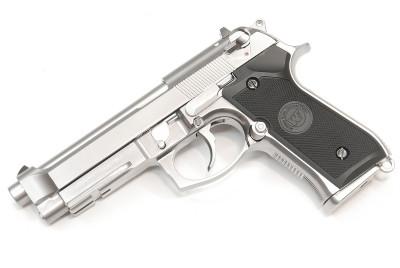 WE Beretta M9 GBB Pistol Gen 2 Silver