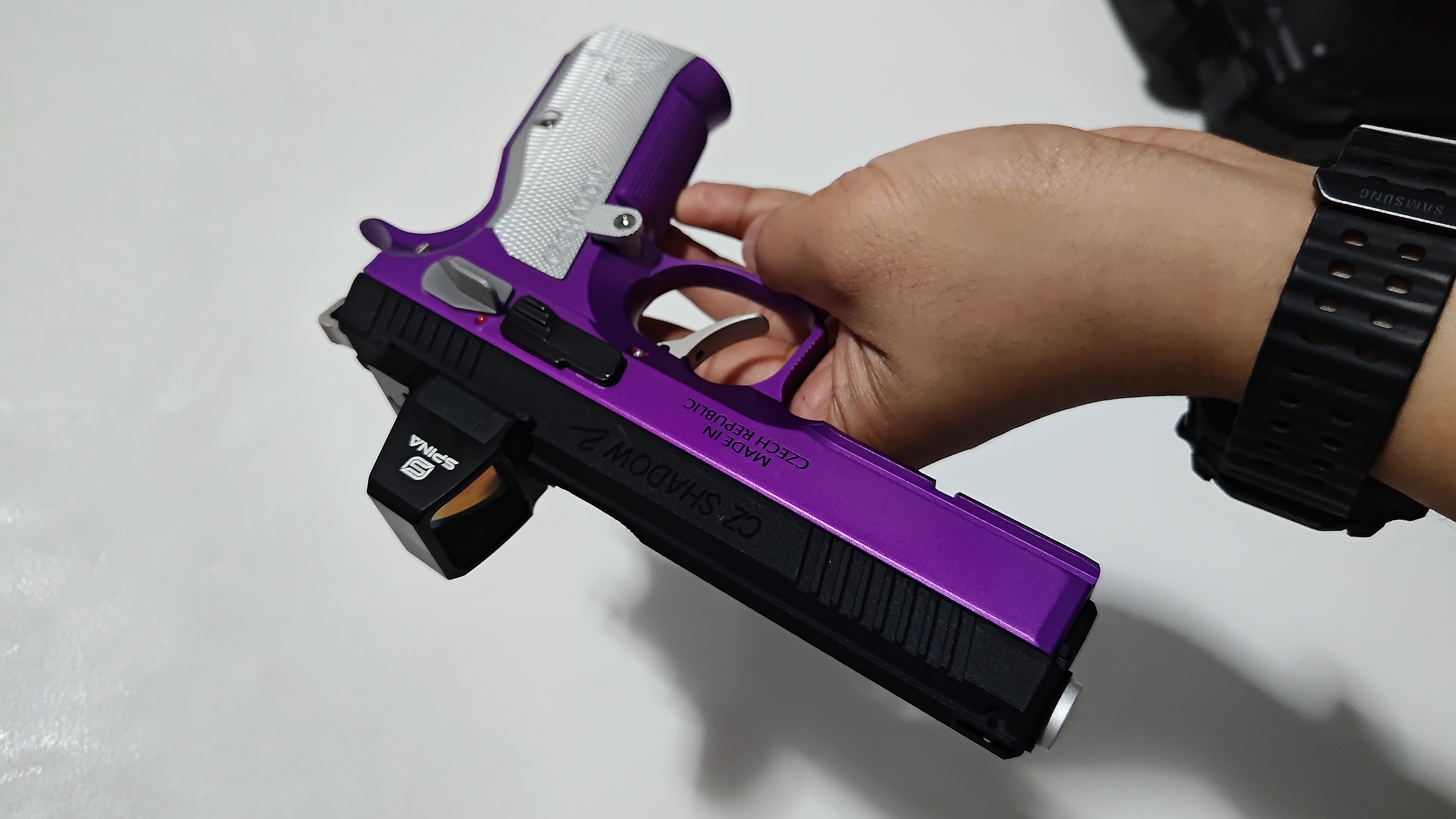 TARUB 3D Printed KJW CZ Shadow 2 Optic Ready slide