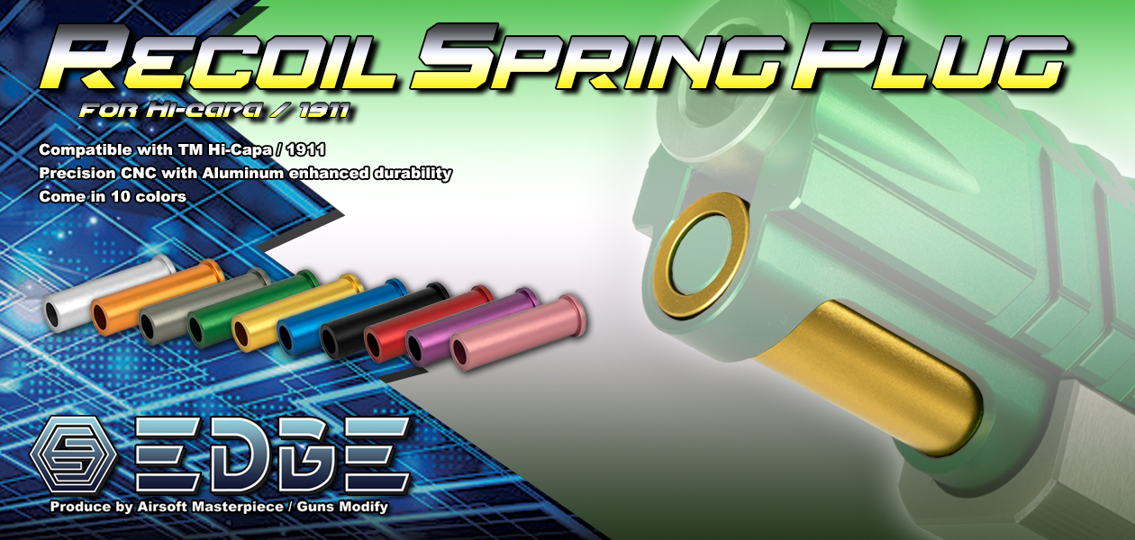 EDGE Custom Recoil Spring Plug for Hi-CAPA 5.1