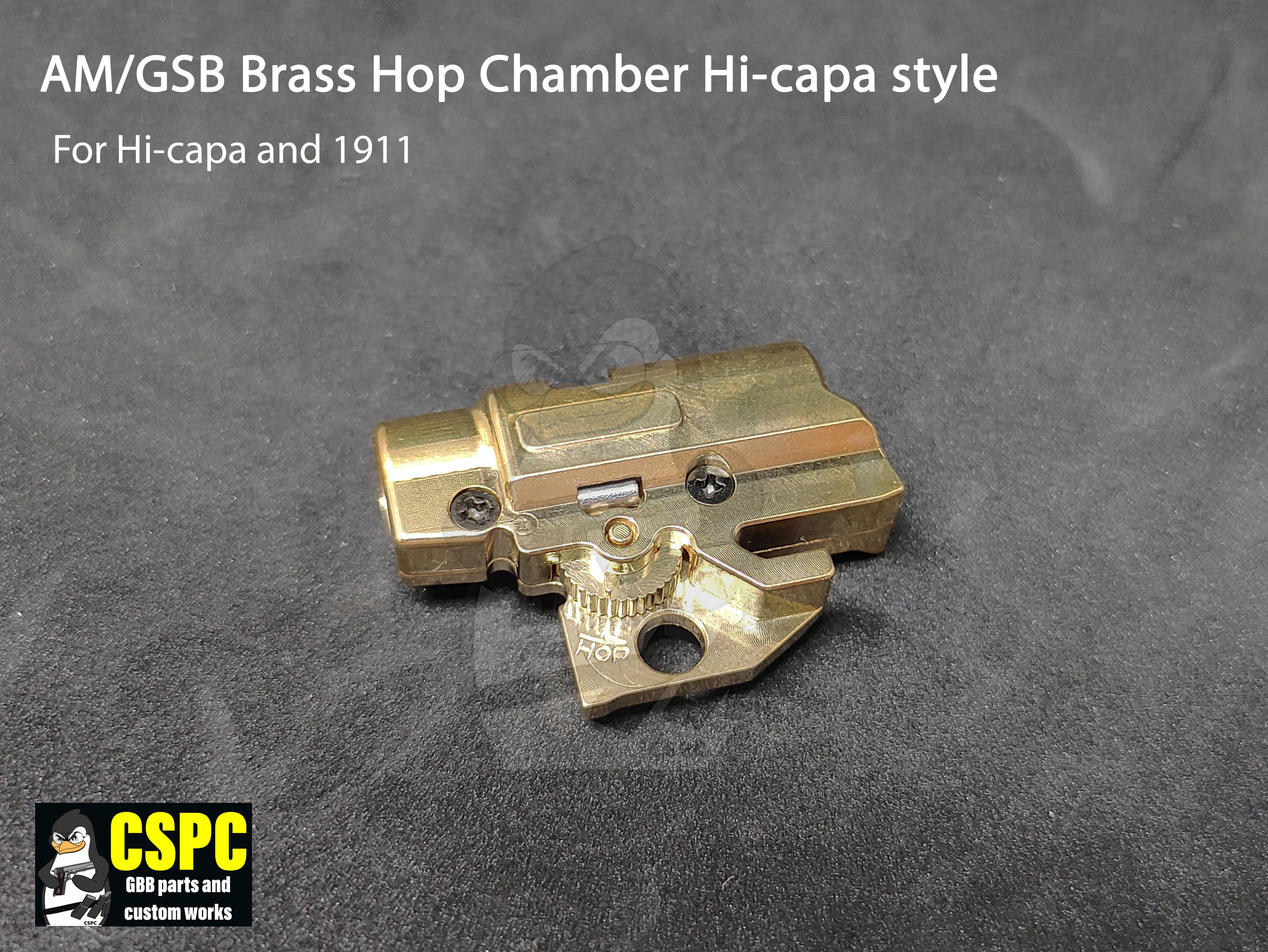 Airsoft Masterpiece Brass Hop-up Base for Hi-Capa