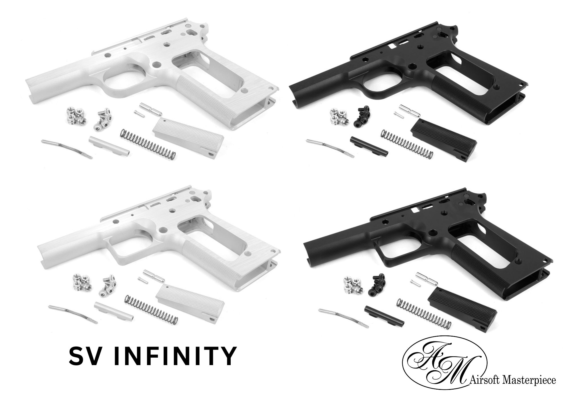 Airsoft Masterpiece SV INFINITY Style 1911 Aluminum Frame
