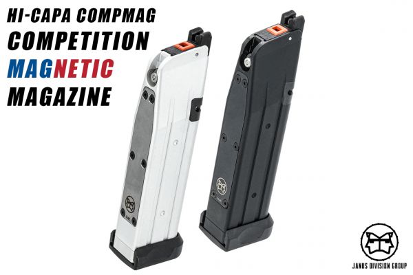 JDG Hi-Capa CompMag 31 Rounds Competition Magnetic Magazine Lightweight Standard For Marui TM Hi-Capa GBBP Series ( CNC Aluminum )
