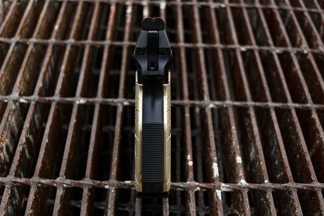 LOKGRIPS CZ Shadow 2 Thin GridLOK Brass