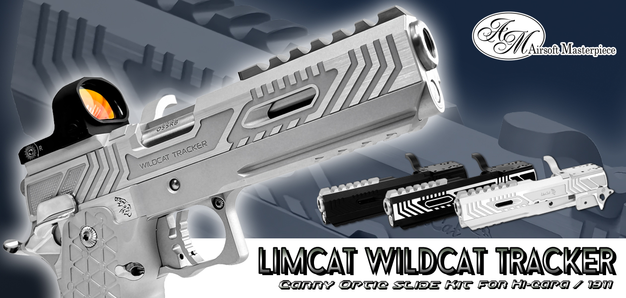Airsoft Masterpiece LIMCAT WILDCAT TRACKER Carry Optic Slide Kit 