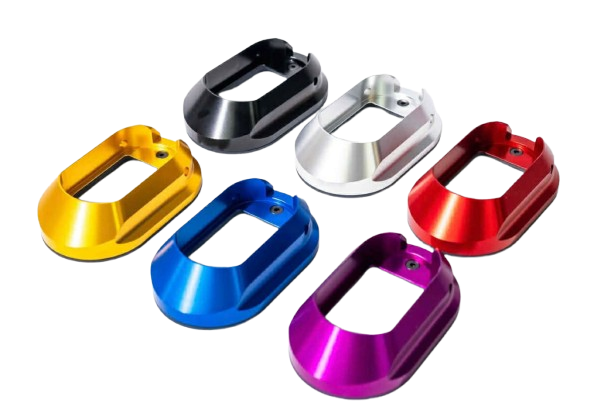 Revanchist Aluminum XL Magwell For Marui TM Hi-Capa GBBP Series ( For Plastic Grip  )