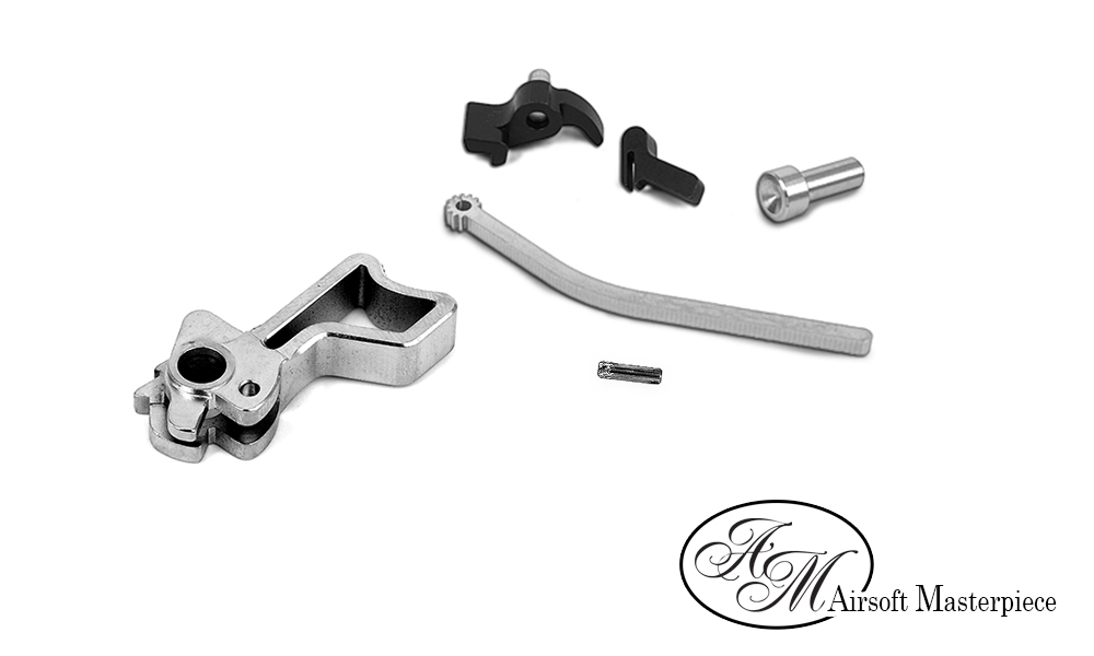 Airsoft Masterpiece CNC Steel Hammer & Sear Set for Marui Hi-CAPA (Infinity Square)