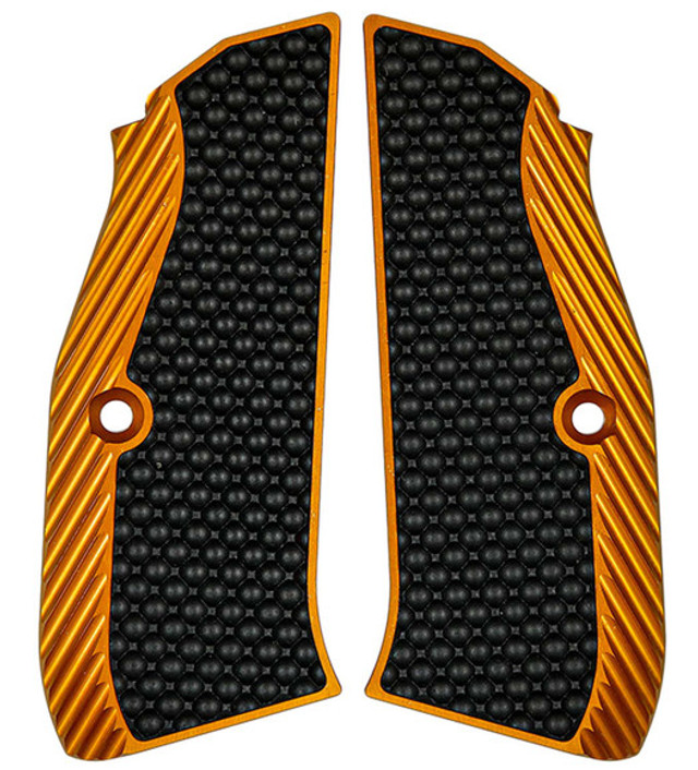 LOK GRIPS CZ Thin Aluminum w G10 Bogies Insert