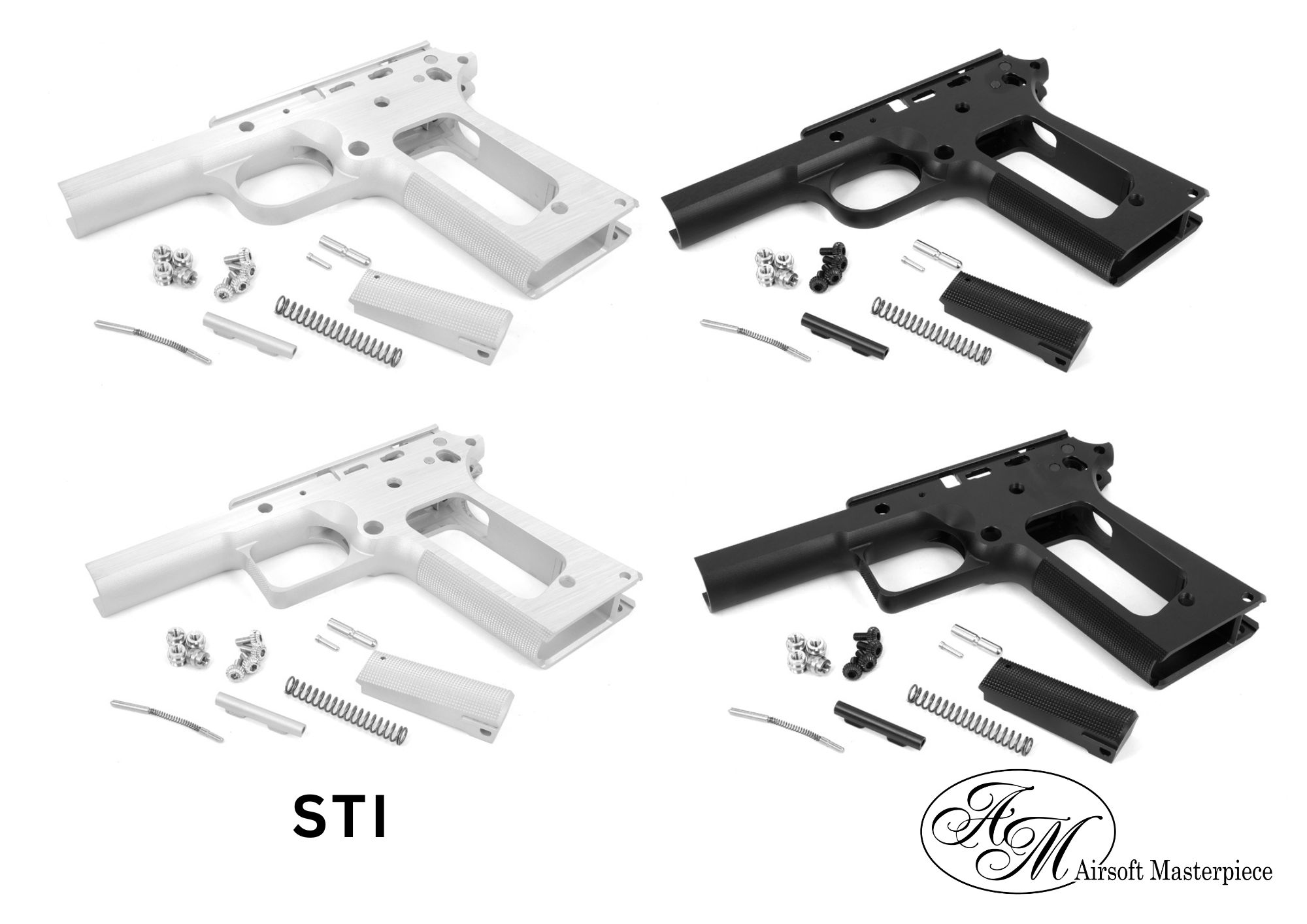 Airsoft Masterpiece STI Style 1911 Aluminum Frame
