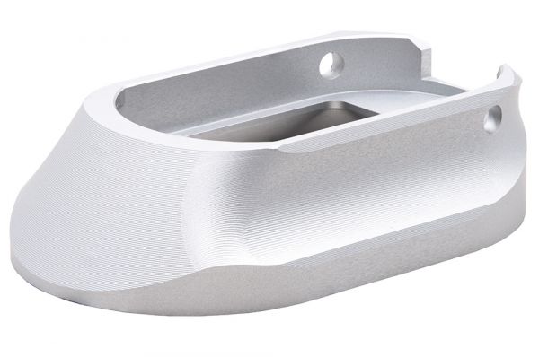Revanchist CNC Magwell XL For Hi-Capa GBB Pistols Airsoft Series ( Aluminum ) - Silver