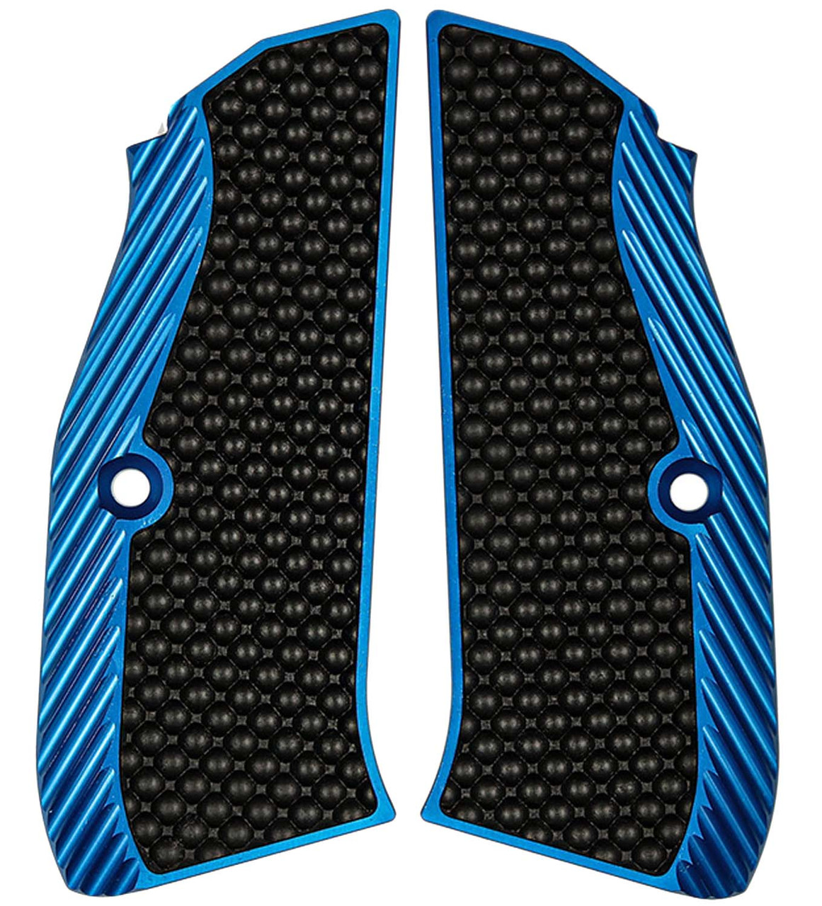 LOK GRIPS CZ Thin Aluminum w G10 Bogies Insert