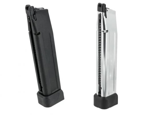 TTI Airsoft 40Rds CNC Aluminum Lightweight Hi-Capa Gas Airsoft Magazine