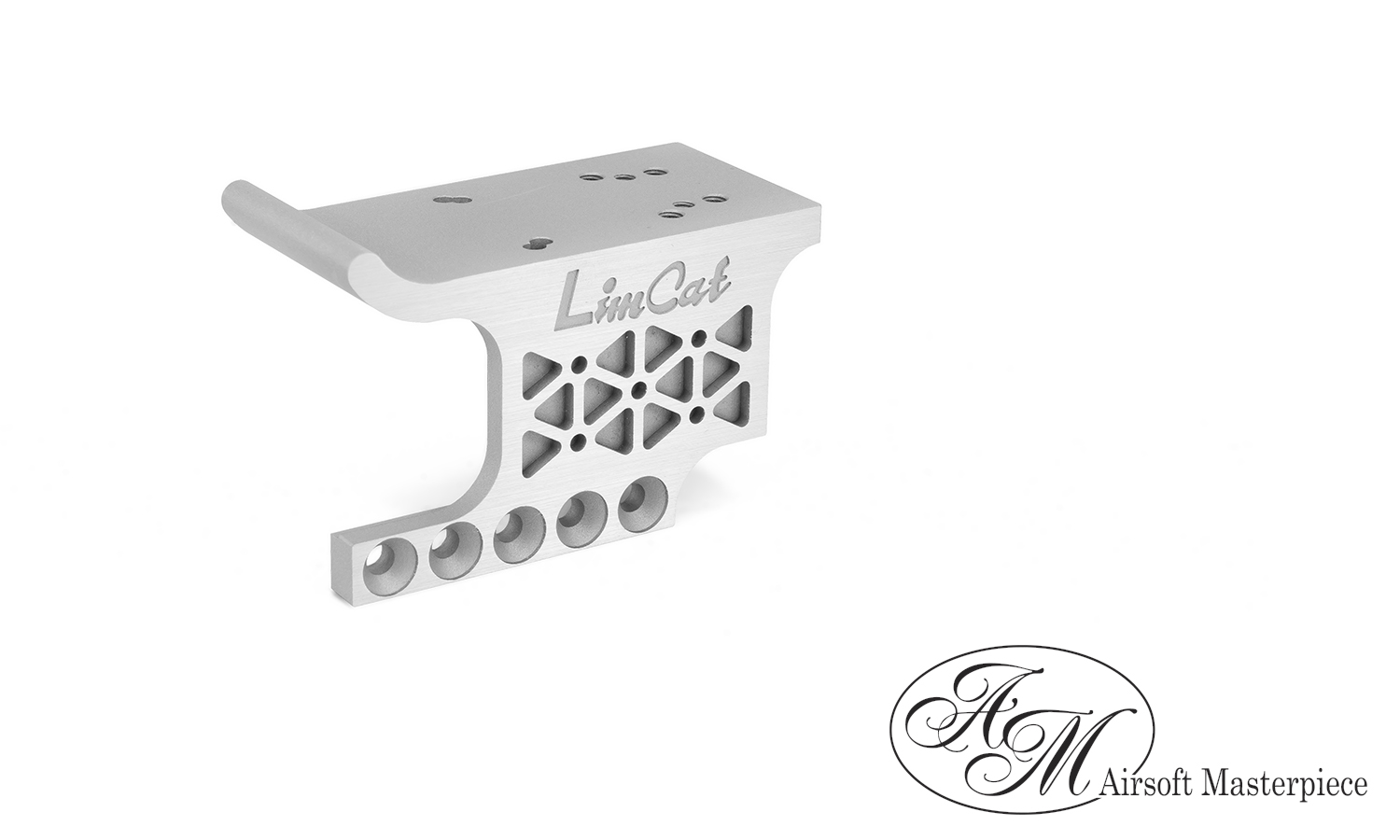 Airsoft Masterpiece LimCat Sight Mount for Mini Optic - Silver