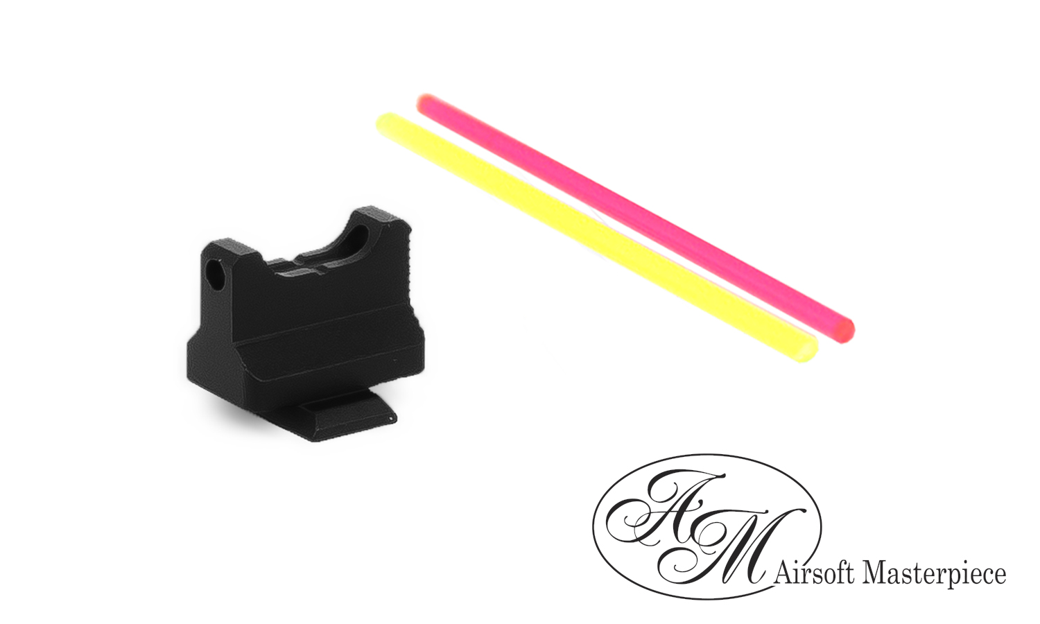 Airsoft Masterpiece Aluminum Fiber Front Sight – High Dawson Style