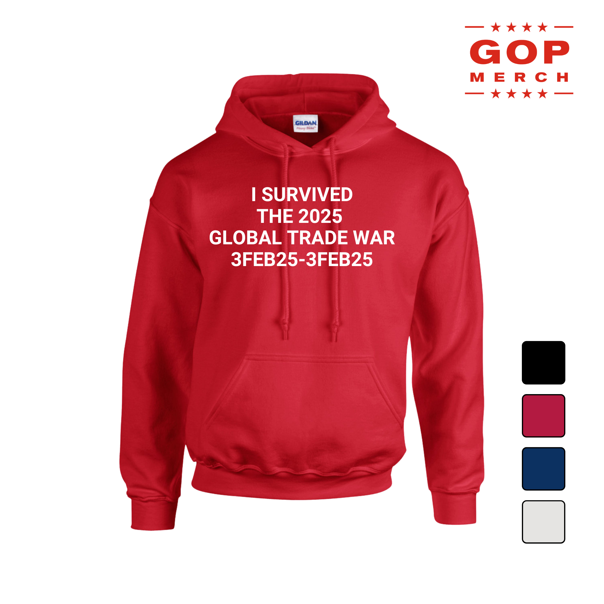 Global Trade War Hooded Sweatshirt
