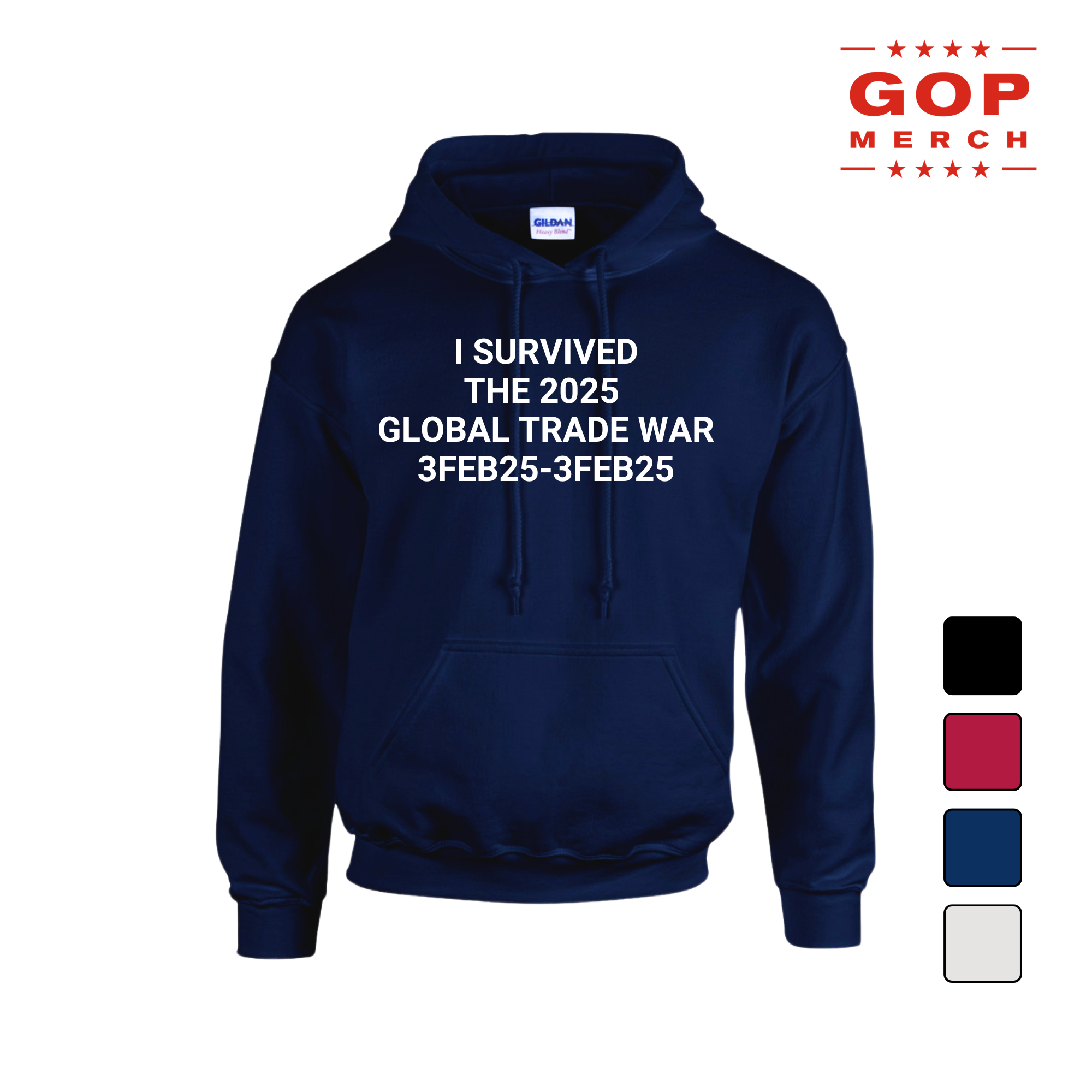 Global Trade War Hooded Sweatshirt