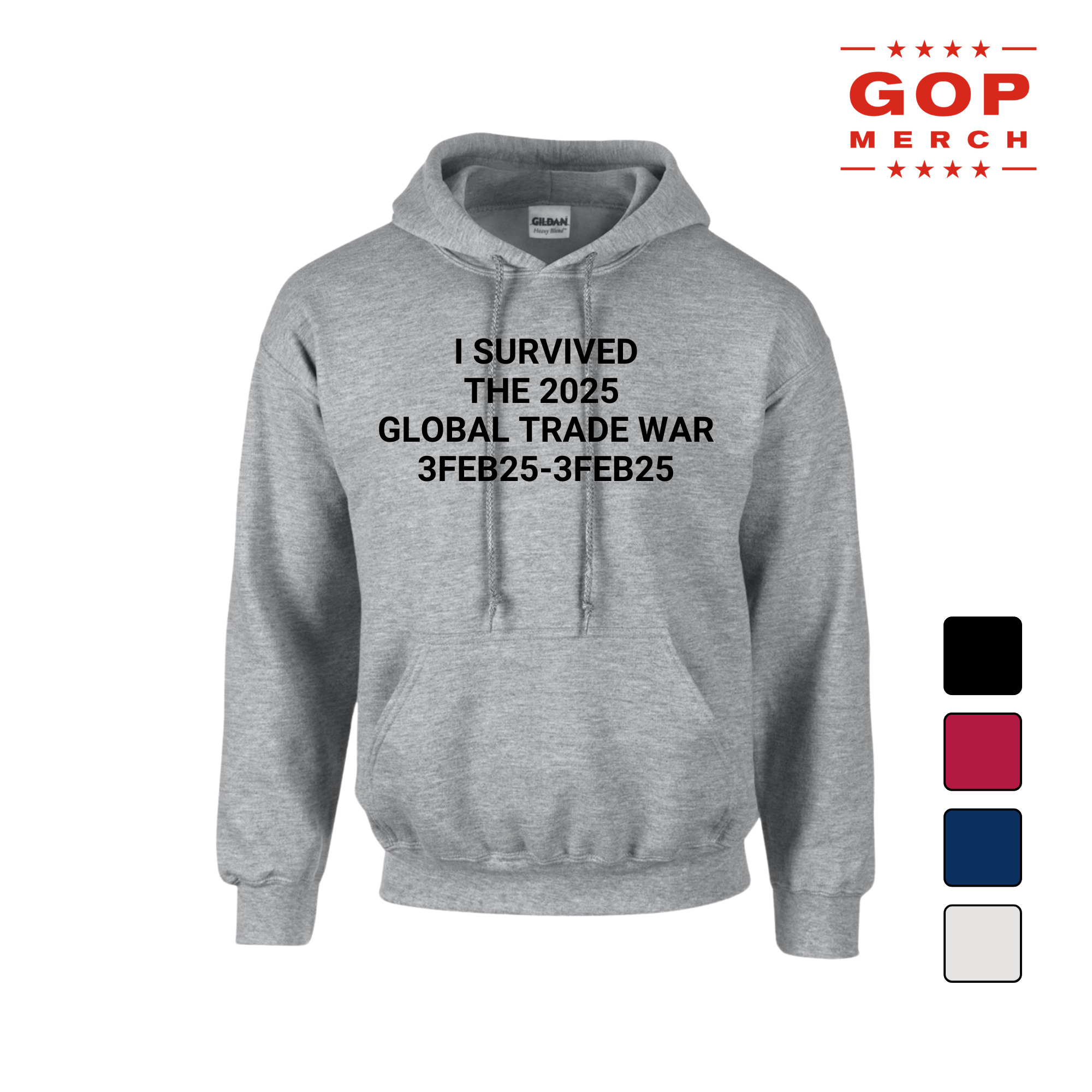 Global Trade War Hooded Sweatshirt