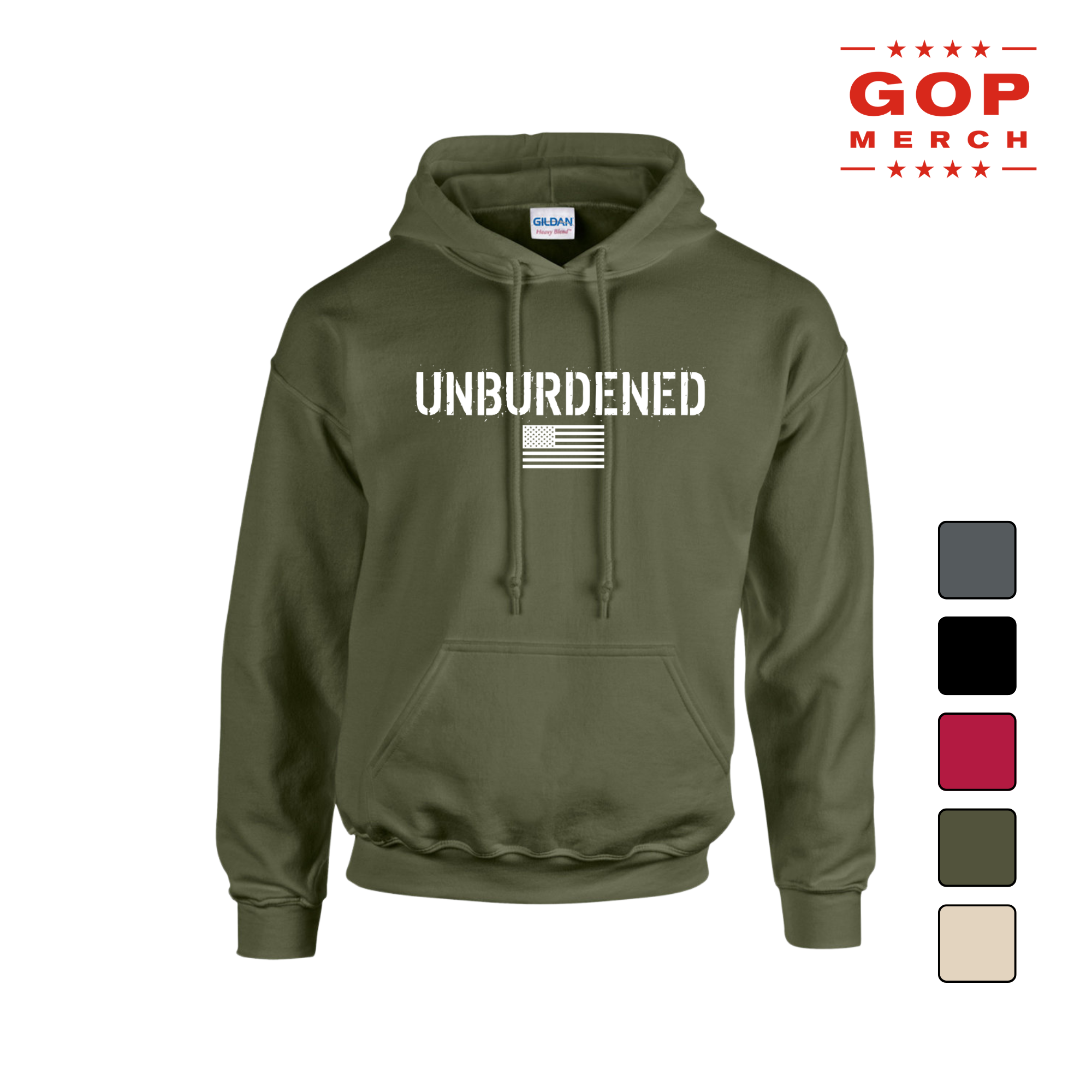 Unburdened Hooded Sweatshirt