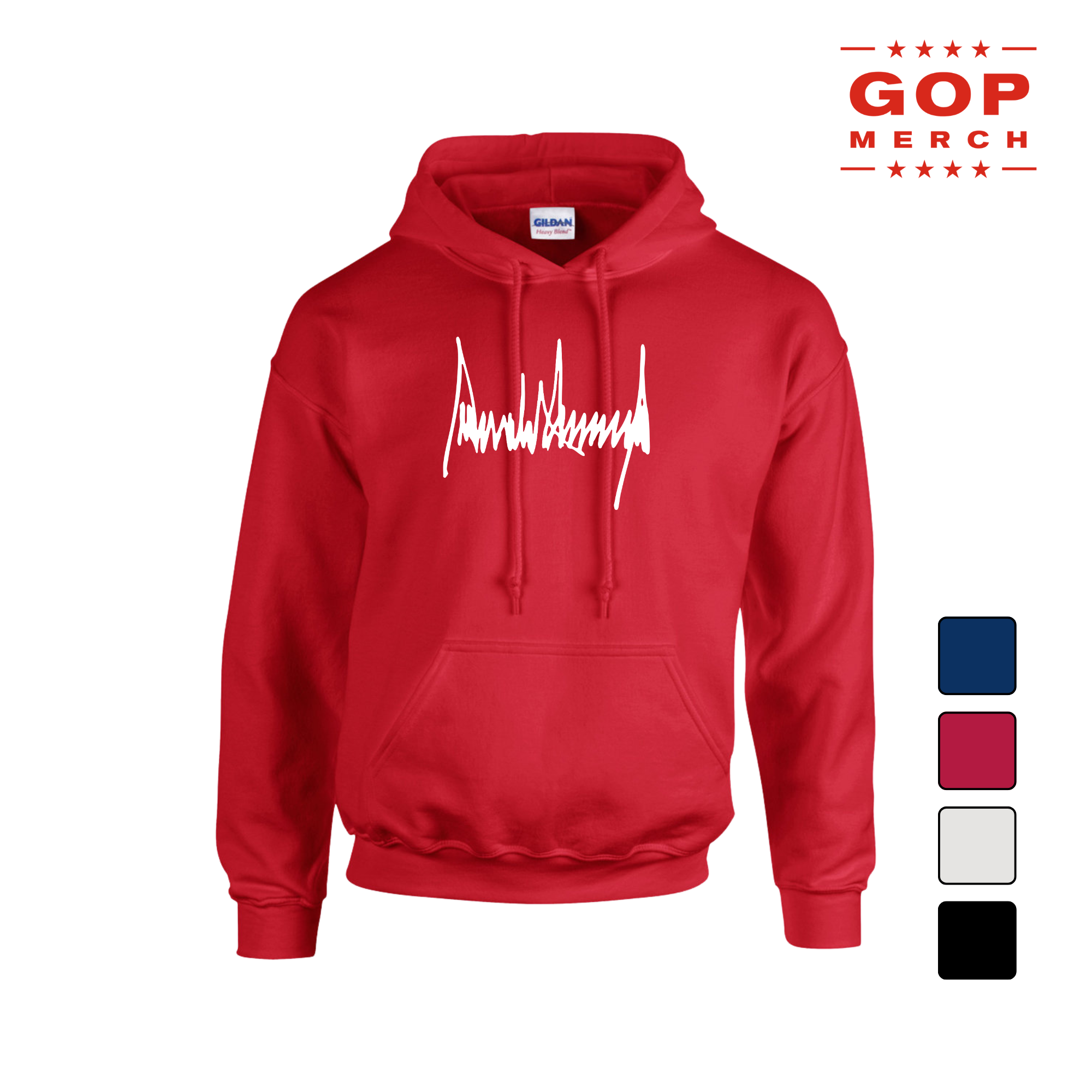 Trump Signature Hooded Sweatshirt