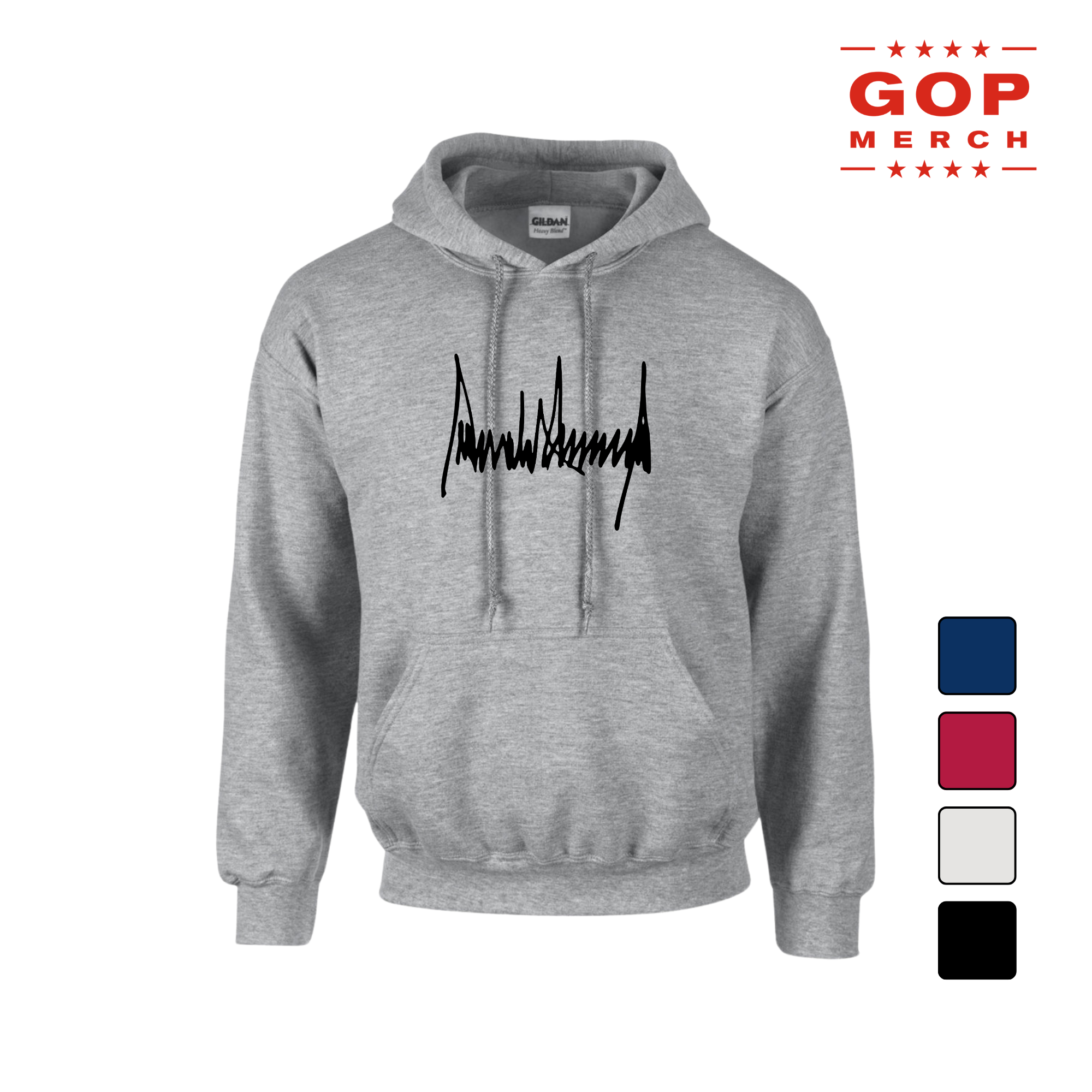 Trump Signature Hooded Sweatshirt
