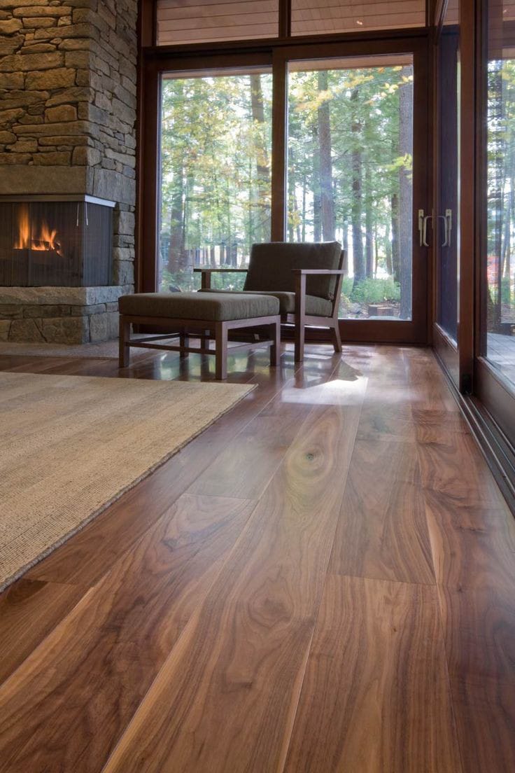 Wooden flooring