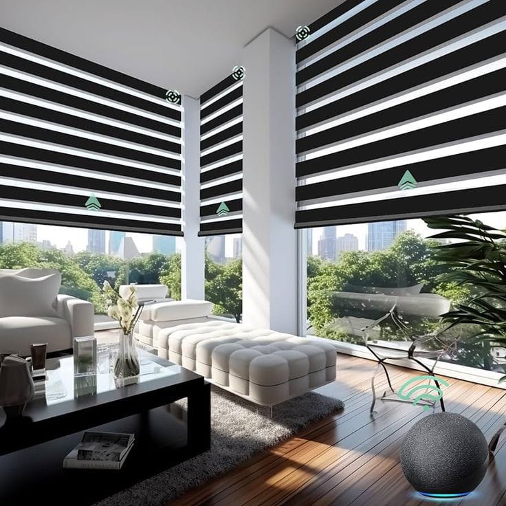 Modern Zebra Blinds