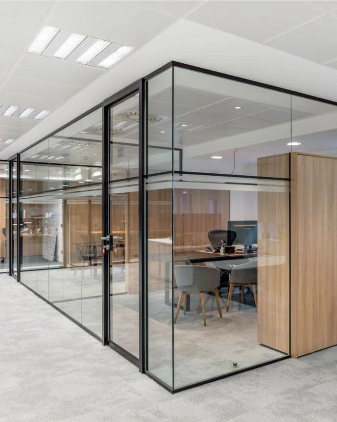 Glass Partition Wall