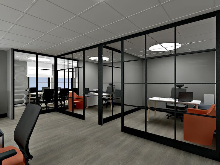 Glass Partition Wall