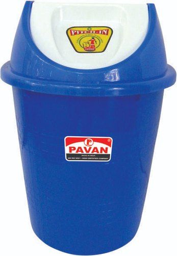 Blue Plastic Dustbin
