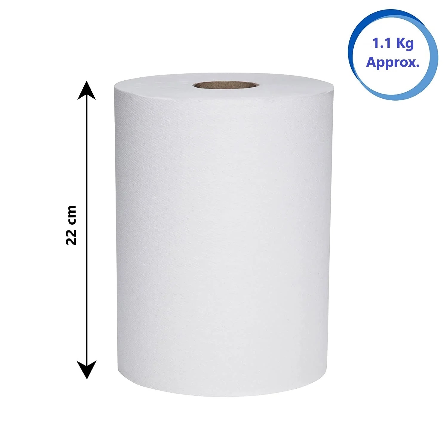 White Paper Towel Roll- HRT 