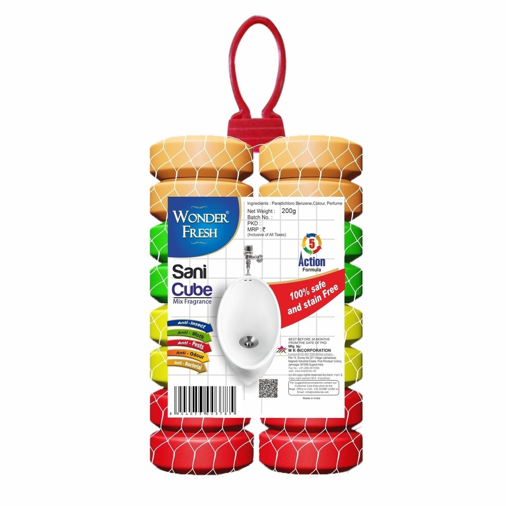 Wonder Fresh Sani Cube 200GM