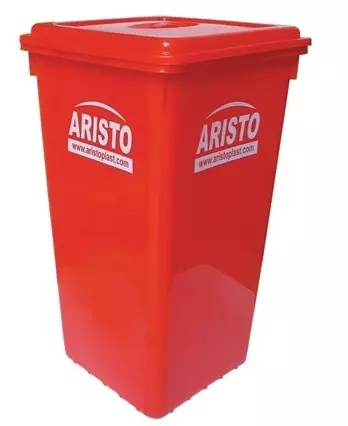 Red Aristo Dustbin