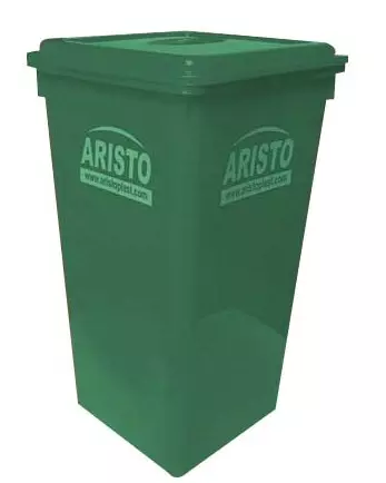 Aristo Green Trash Bin