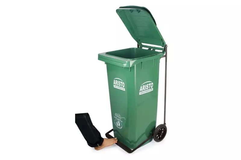 Green Pedal Bin