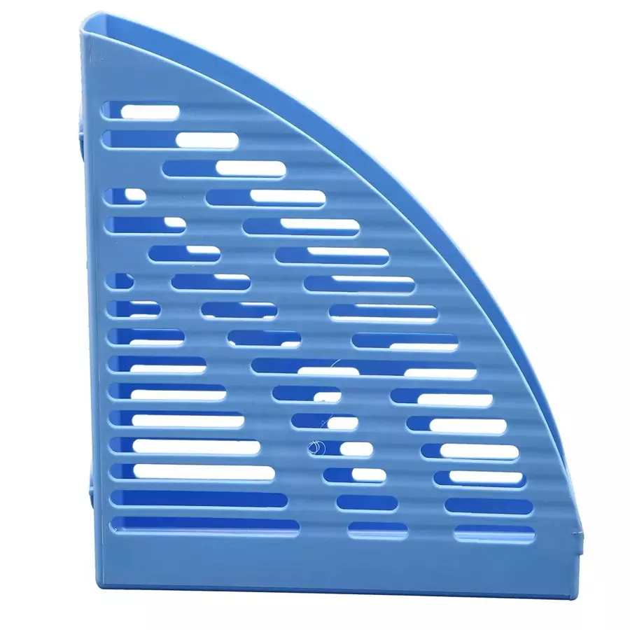 Blue Plastic File Organizer