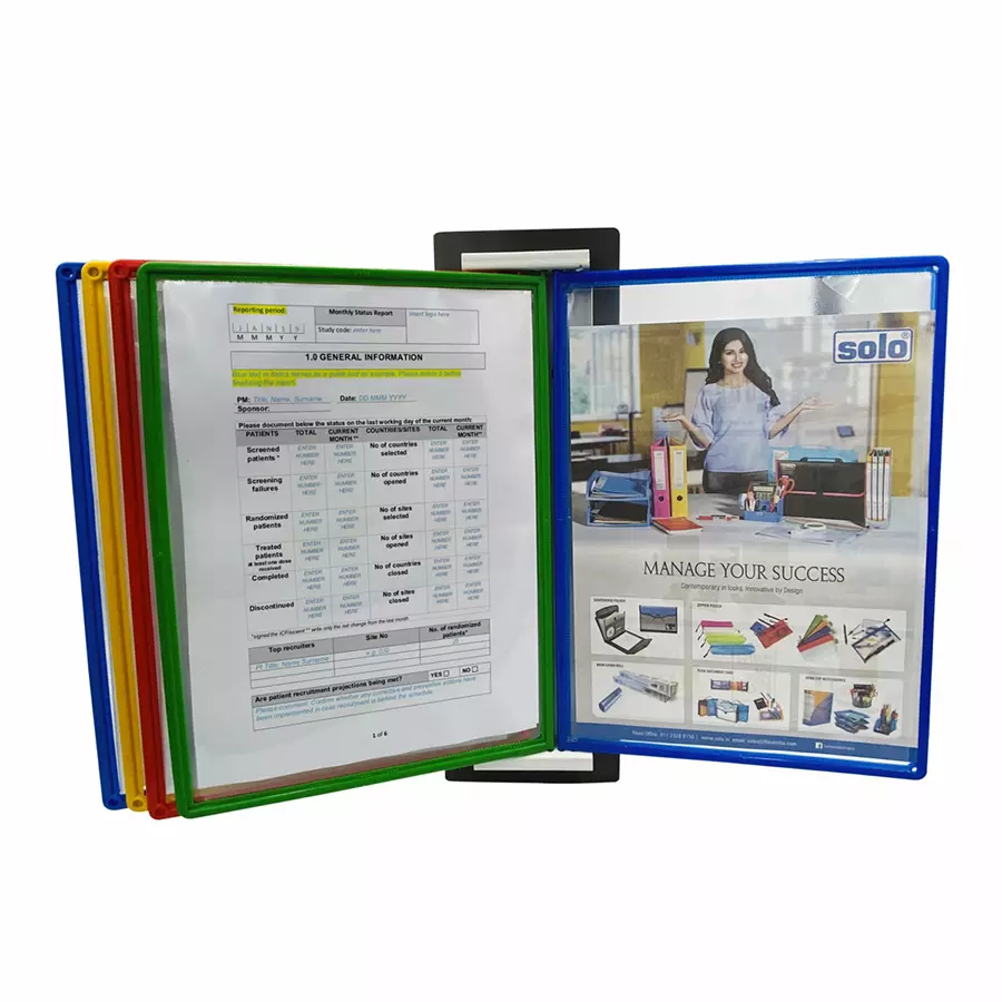Desktop Display File Stand
