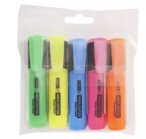 Multicolor Highlighter Set