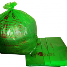 Eco Friendly Bio Degradable Green Garbage bag /bin bag