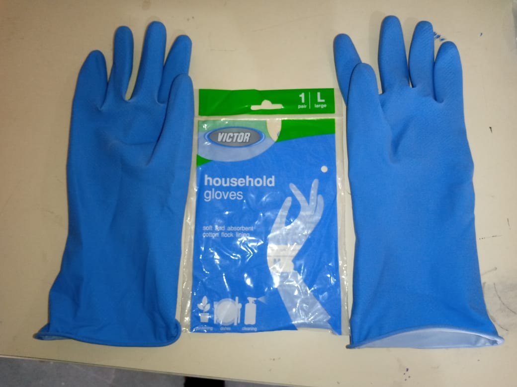 Victor Household Rubber Gloves pair