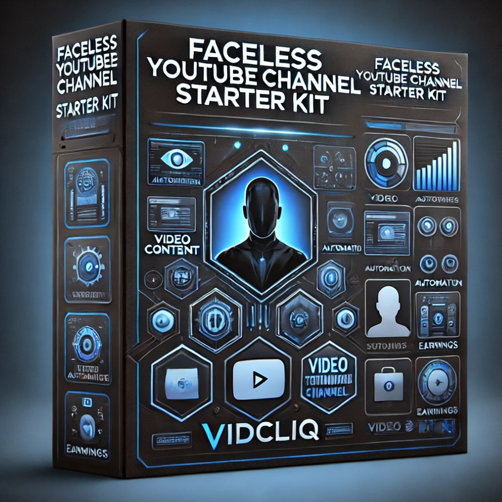 Faceless YouTube Channel Starter Kit & 90-Day Coaching 