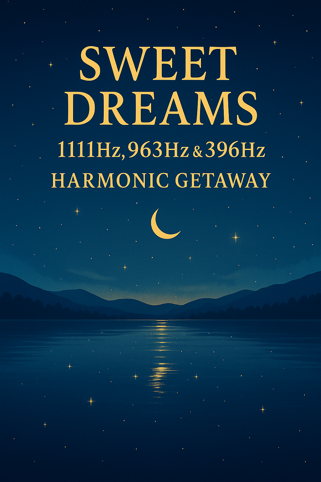 Sweet Dreams 1111Hz, 963Hz & 396Hz Harmonic Getaway - Audio