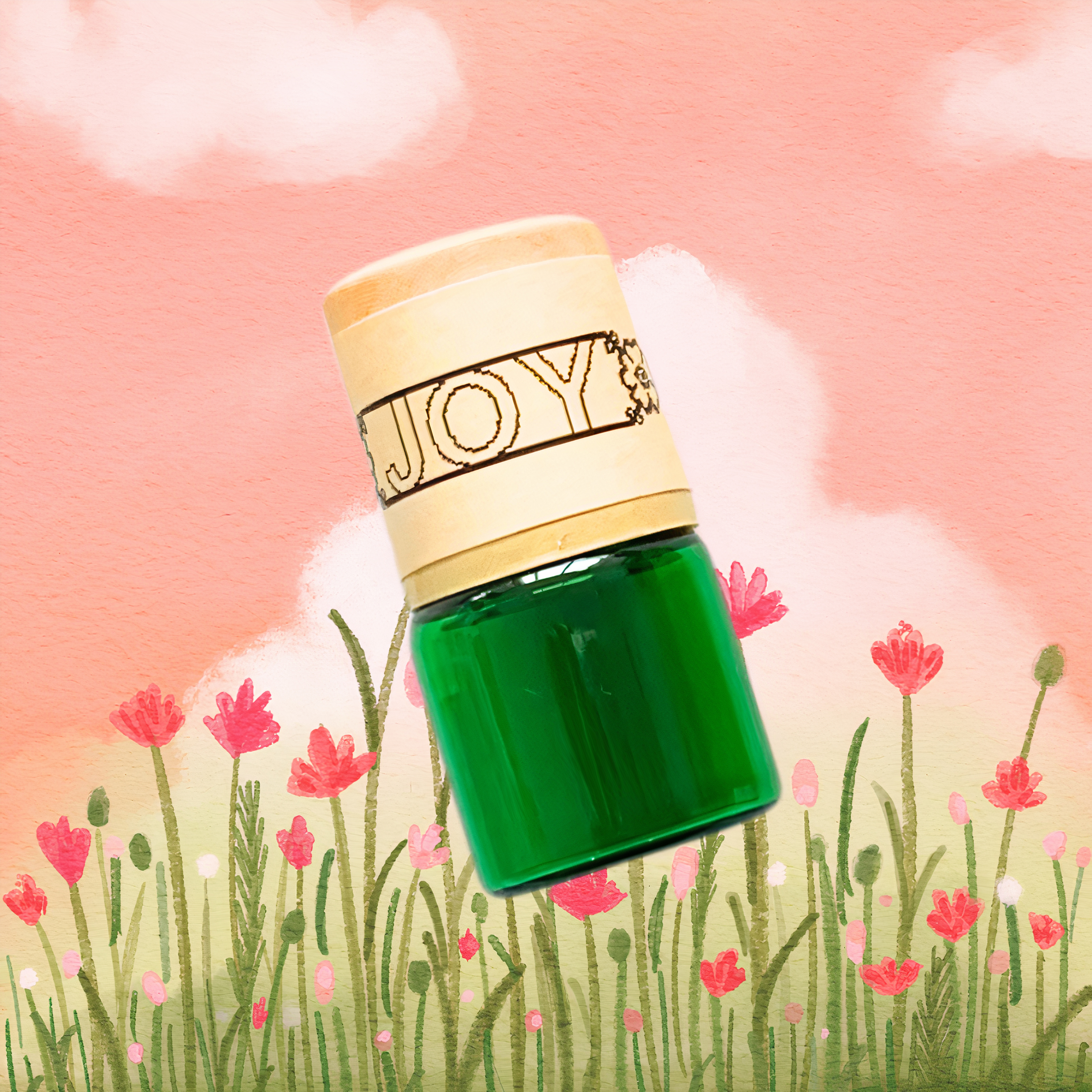 Joy | Citrus Perfume Oil Roller Mini-Bottle – Handmade Uplifting Blend for Joy & Cheer (1.5mL)