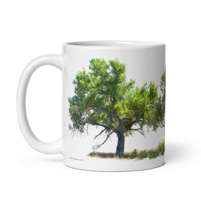 Forest Serenity Mug | Nature Tree Line Mug | Mindful Gift by Abi Kaya Creates™
