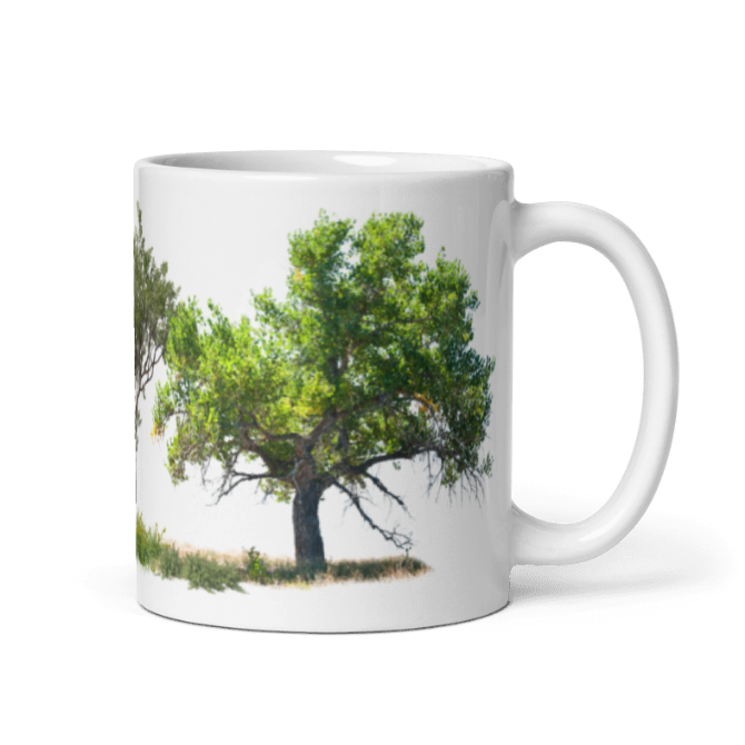 Forest Serenity Mug | Nature Tree Line Mug | Mindful Gift by Abi Kaya Creates™
