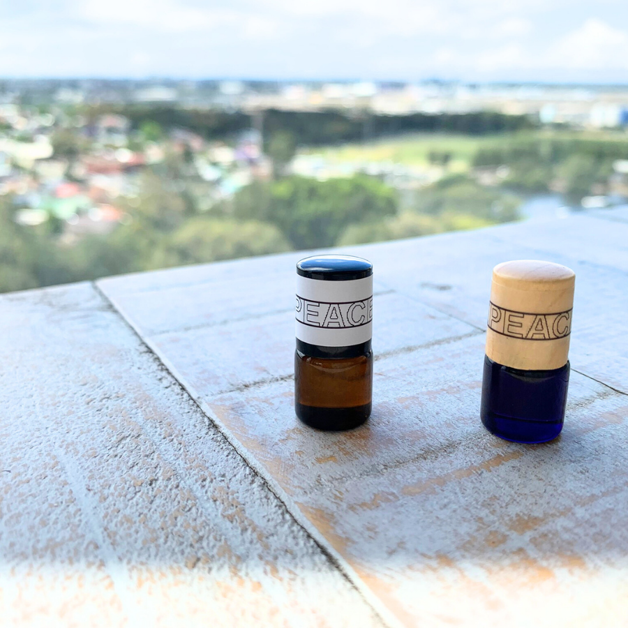 Neroli Essential Oil Handmade Natural Perfume Roller Mini-Bottle in Golden Jojoba Oil | Aromatherapy | Calming Perfume Inner Peace (1.5mL)