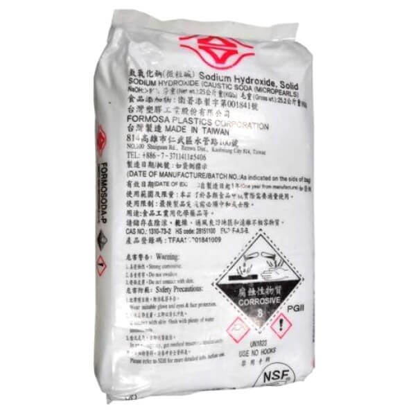 Formosa Boncuk Kostik (Sodyum Hidroksit %99) - Tayvan Menşeli