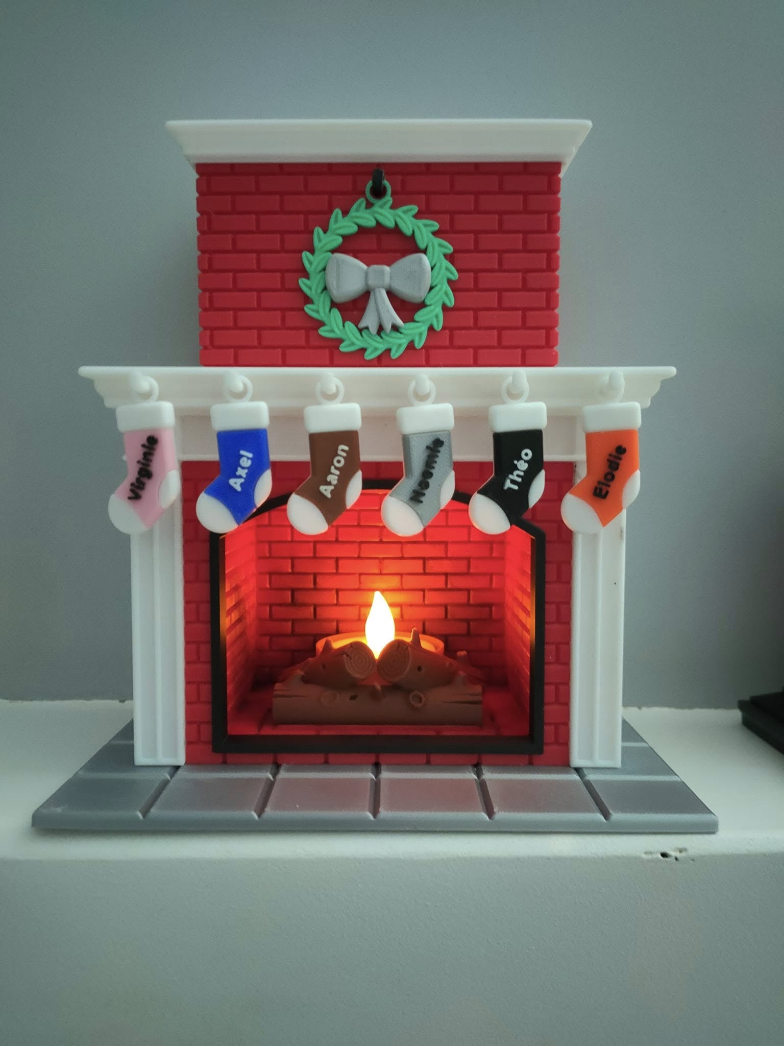 Cheminée de Noel