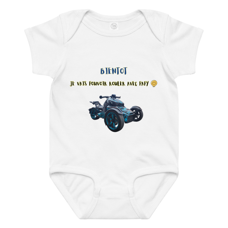 Baby jersey bodysuit