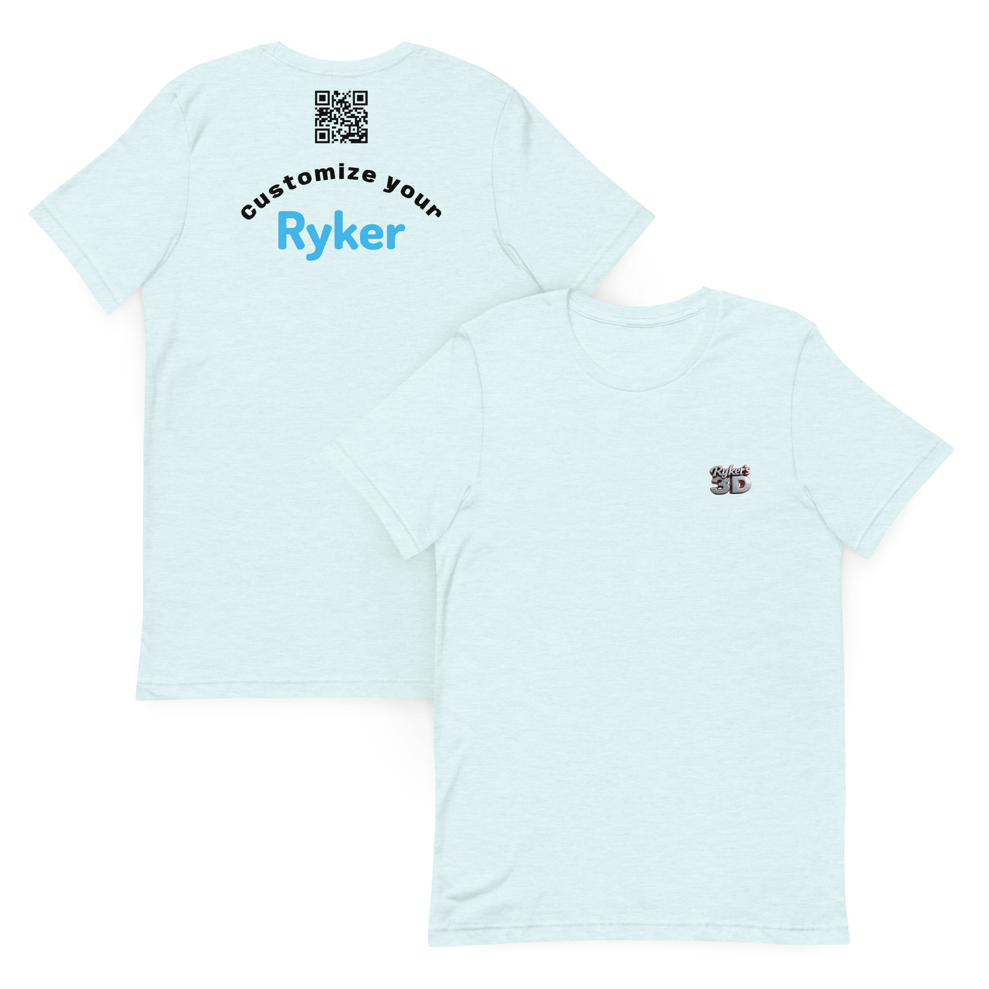 T-shirt Unisex RyKeR's3D version Us