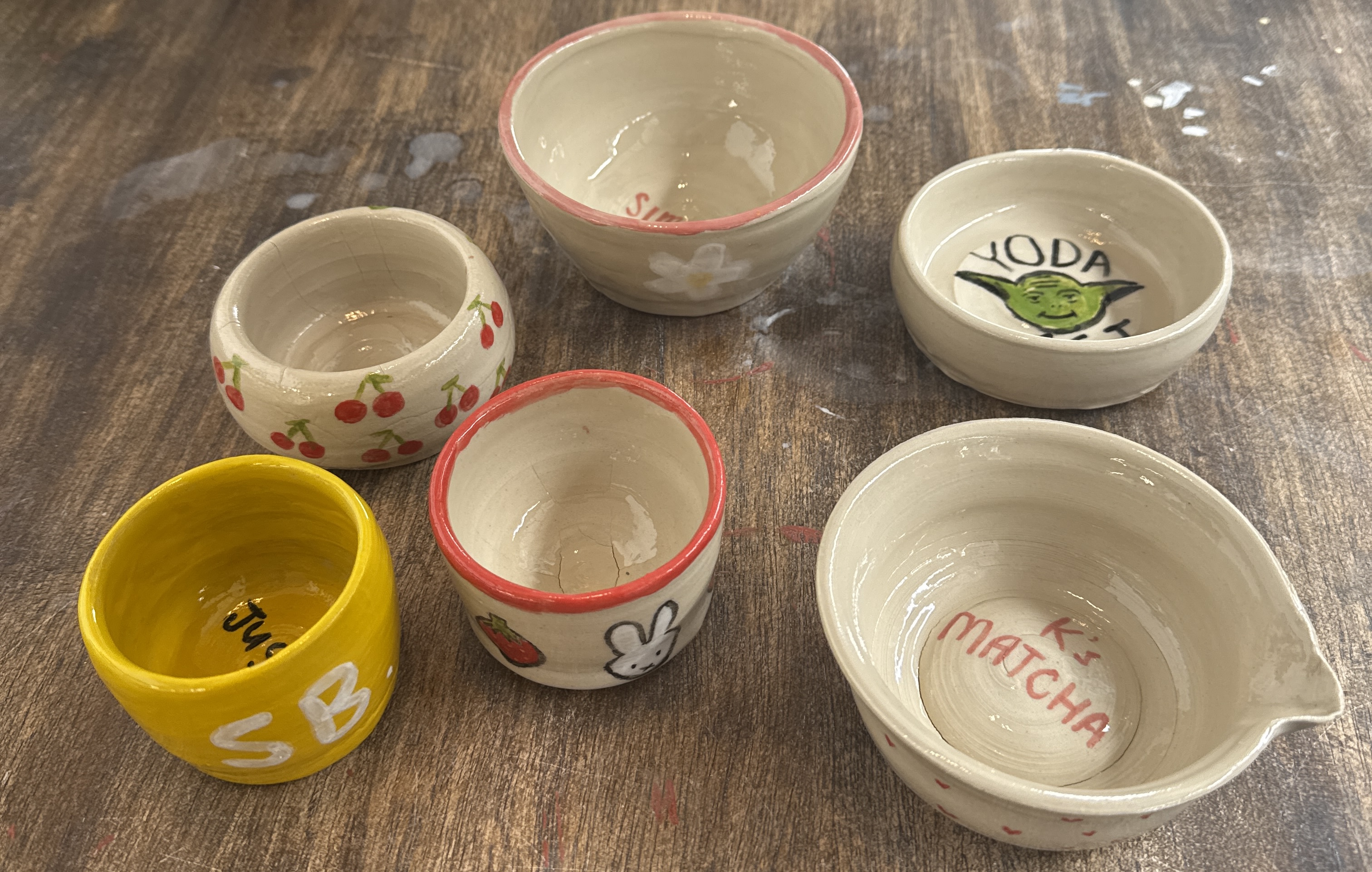 Ceramic Painting Session 1:30pm - 3:30pm Fridays