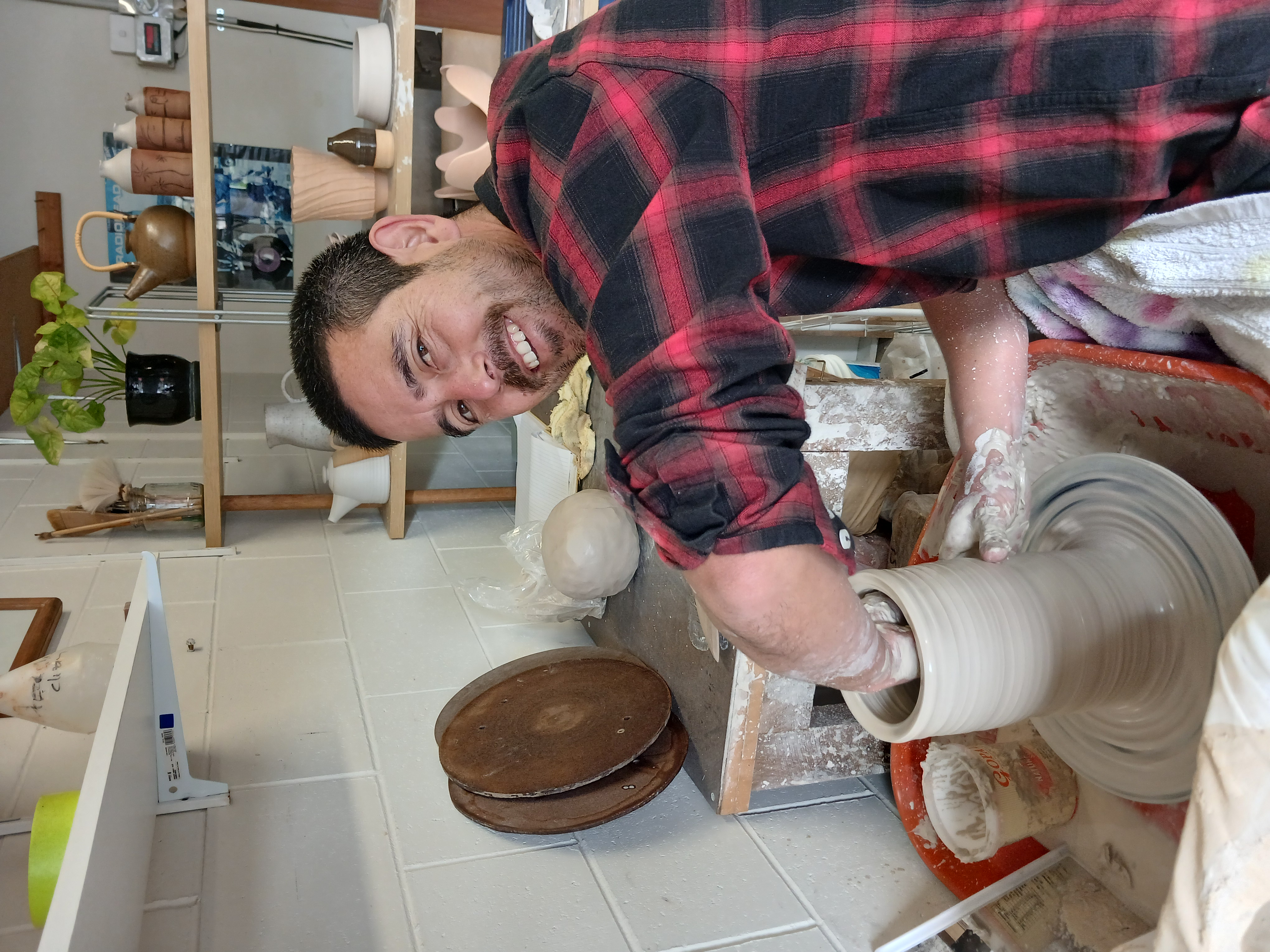 Six Week Wheel Throwing Course - Wednesday 6-8.30pm - Tutored by Mark